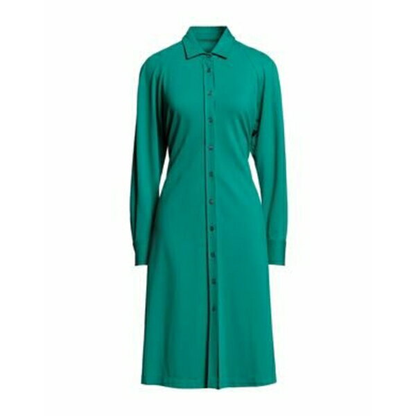 【送料無料】 キャリバン レディース ワンピース トップス Midi dresses Green