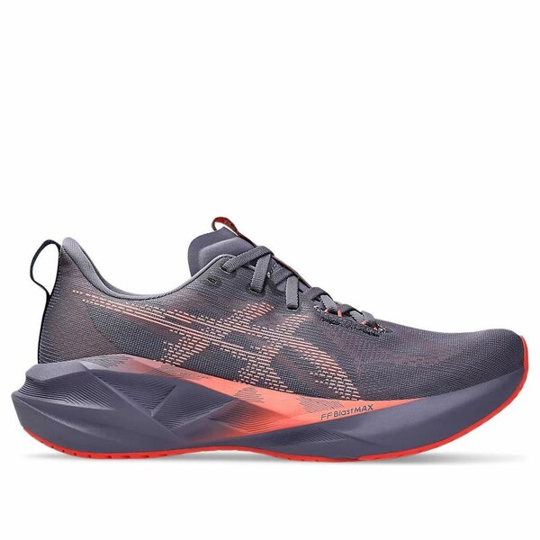 ASICS アシックス メンズ スニーカー Greyish Purple/Coral Reef 【ASICS Novablast 5 'Greyish Purple Coral Reef' 1011B974-500】 サイズ US_8(26.0cm)