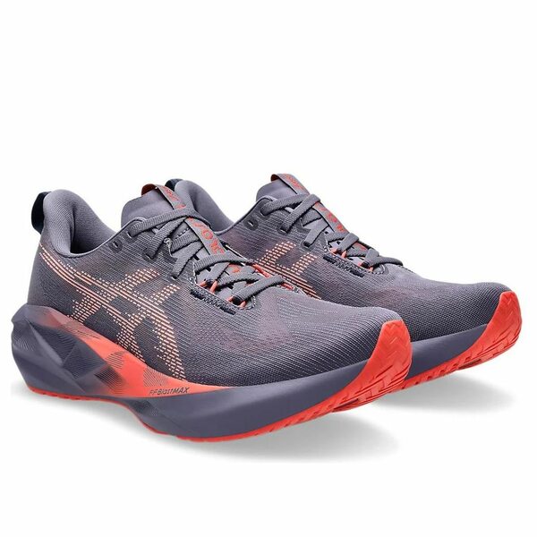 ASICS アシックス メンズ スニーカー Greyish Purple/Coral Reef 【ASICS Novablast 5 'Greyish Purple Coral Reef' 1011B974-500】 サイズ US_8(26.0cm)