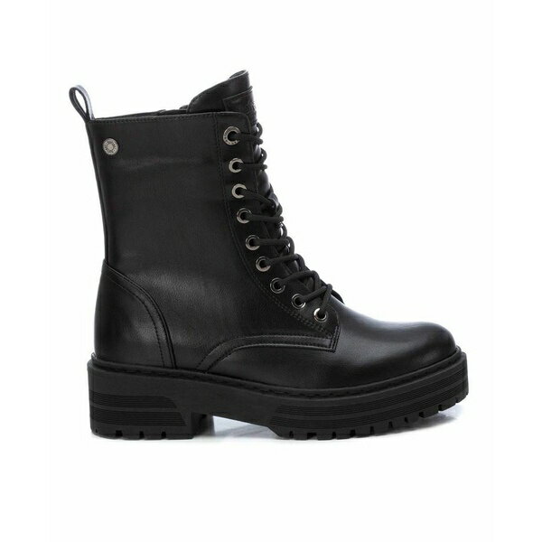 キシタイ レディース ブーツ シューズ Women's Combat Booties By Black