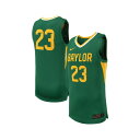 ナイキ メンズ シャツ トップス Men's #23 Green Baylor Bears Replica Basketball Jersey Green(4)