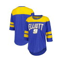 スターター レディース カットソー トップス Women's Royal Chase Elliott Full Back Block 3/4-Sleeve Tri-Blend Top Royal
