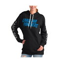 カールバンクス レディース パーカー・スウェットシャツ アウター Women's Black Carolina Panthers Extra Inning Pullover Hoodie Black