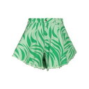 【送料無料】 ディペンダンス レディース デニムパンツ ボトムス Denim shorts Green