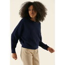 アンナ フィールド レディース パーカー・スウェットシャツ アウター OVERSIZED - Jumper - dark blue