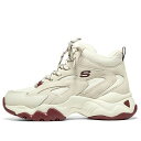 Skechers スケッチャーズ レディース スニーカー 【Skechers D'lites 3.0 'White Burgundy'】 サイズ US_7(24.0cm)(4)