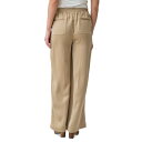 アドリエンランドー レディース カジュアルパンツ ボトムス Women's Elastic-Back High-Rise Wide-Leg Pants Cornstalk Beige