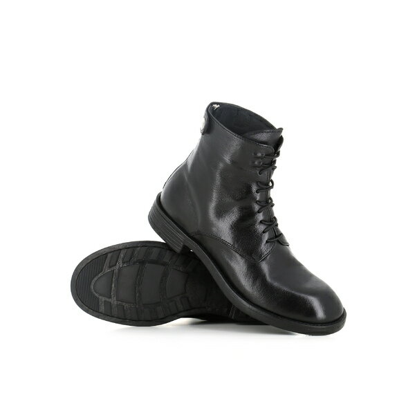 オフィチーネ クリエイティブ レディース ブーツ シューズ Lace-up Boot Diary/106 Black