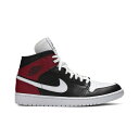 Air Jordan ジョーダン レディース スニーカー 【Wmns Air Jordan 1 Mid 'Noble Red'】 サイズ US_8(25.0cm) Black(4)