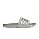adidas アディダス レディース スニーカー 【Wmns Adilette Comfort Slide 'Grey Silver Metallic'】 サイズ US_W_10 Grey(4)