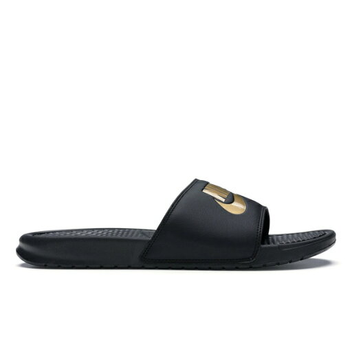 Nike ナイキ メンズ スニーカー 【Nike Benassi Slides Just Do It】 サイズ US_M_15 Black/Metallic Gold Nike ナイキ メンズ スニーカー 【Nike Benassi Slides Just Do It】 サイズ US_M_15 Black/Metallic Gold