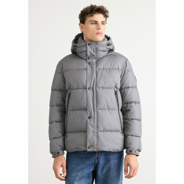 ボス メンズ ジャケット＆ブルゾン アウター OMARIS - Winter jacket - open grey