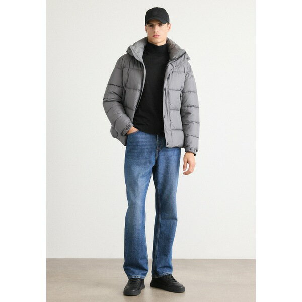 ボス メンズ ジャケット＆ブルゾン アウター OMARIS - Winter jacket - open grey