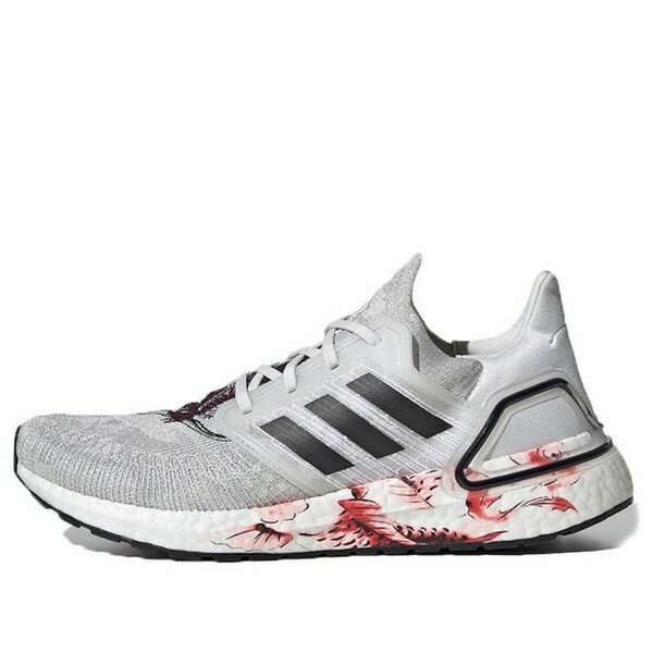 adidas ǥ  ˡ adidas Ultra Boost 20 'Crystal White Core Black Solar Red' FW4314  US_M_4.5