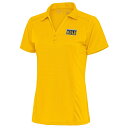 アンティグア レディース ポロシャツ トップス Grand Rapids Gold Antigua Women's Tribute Polo Gold