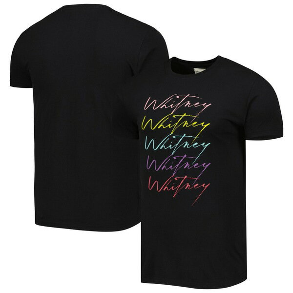 アメリカンニードル メンズ Tシャツ トップス Whitney Houston American Needle Brass Tacks TShirt Black