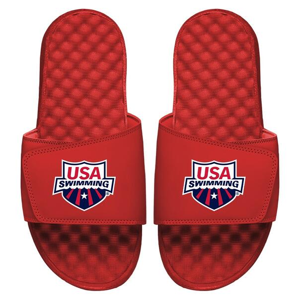 饤   塼 USA Swimming ISlide Primary Slide Sandals Red