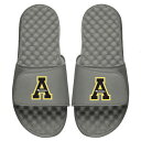 ACXCh Y T_ V[Y Appalachian State Mountaineers ISlide Primary Logo Slide Sandals Gray
