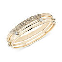 ANC fB[X uXbgEoOEANbg ANZT[ Gold-Tone 3-Pc. Set Crystal Bangle Bracelet, Created for Macy's Gold