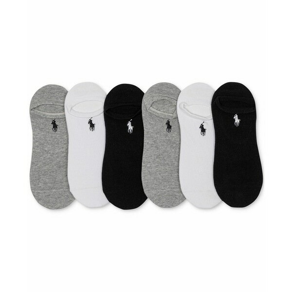 t[ fB[X C A_[EFA Women's 6-Pk. No-Show Liner Socks Grey Assortment