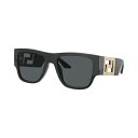 ヴェルサーチ メンズ サングラス・アイウェア アクセサリー Men's Sunglasses, VE4403 BLACK