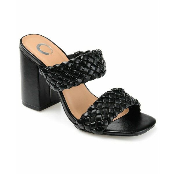 メリッサ ジャーニーコレクション レディース パンプス シューズ Women's Melissa Woven Sandals Black