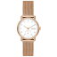 スカーゲン レディース 腕時計 アクセサリー Women's Kuppel Lille Quartz Three Hand Rose Gold-Tone Stainless Steel Watch, 32mm Rose Gold