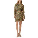 フレンチコネクション レディース ワンピース トップス Women 039 s Aleezia Flavia Floral Print A-Line Dress Forest Green