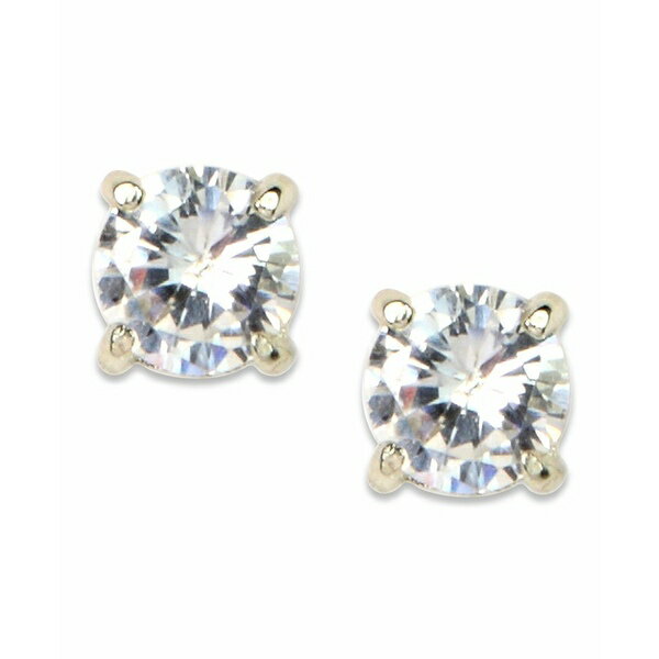 アンクライン レディース ピアス＆イヤリング アクセサリー 8MM CRYSTAL STUD EARRINGS Silver