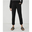 パクト レディース カジュアルパンツ ボトムス Organic Cotton Airplane Tulip Hem Pant Black