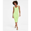 バースリー レディース ワンピース トップス Women 039 s Sleeveless Midi Bodycon Dress, Created for Macy 039 s Spring Lime