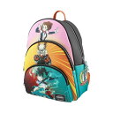 EWtC fB[X obNpbNEbNTbN obO My Hero Academia Triple Pocket Scene Mini Backpack Black