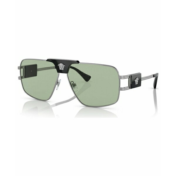 ヴェルサーチ ヴェルサーチ メンズ サングラス・アイウェア アクセサリー Men's Sunglasses, VE2251 Gunmetal