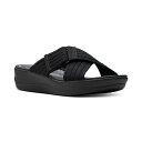 クラークス レディース サンダル シューズ Women 039 s Cloudsteppers Arla Wave Sandals Black