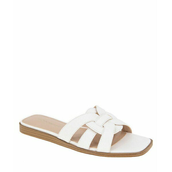 BCBジェネレーション レディース サンダル シューズ Women's Meltem Slide Flat Sandal Cloud Dancer