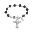 V{XIutFCX fB[X uXbgEoOEANbg ANZT[ Silver-Tone Blue Crucifix Bracelet Blue