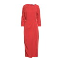 N[[bg fB[X s[X gbvX Midi dresses Tomato red