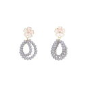 yz ^IC fB[X sAXCO ANZT[ Earrings Grey