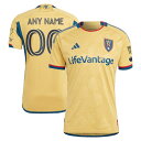 アディダス メンズ ユニフォーム トップス Real Salt Lake adidas 2023 The Beehive State Kit Authentic Custom Jersey Gold