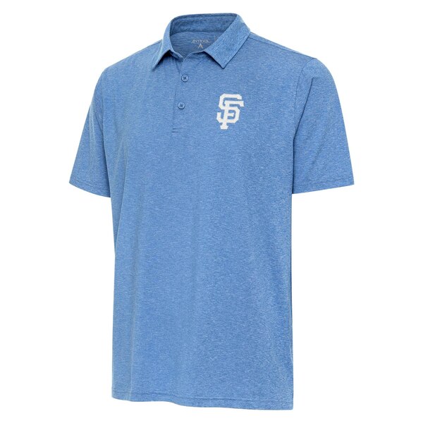 AeBOA Y |Vc gbvX San Francisco Giants Antigua Par 3 Polo Blue