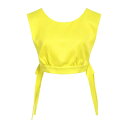 【送料無料】 エムエスジイエム レディース カットソー トップス Tops Yellow