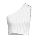 【送料無料】 バルマン レディース カットソー トップス Tops White