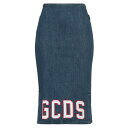  ジーシーディーエス レディース スカート ボトムス Denim skirts Blue