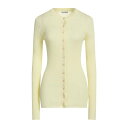 【送料無料】 ジル・サンダー レディース カーディガン アウター Cardigans Light yellow