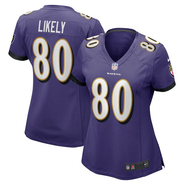 ナイキ レディース ユニフォーム トップス Isaiah Likely Baltimore Ravens Nike Women 039 s Player Game Jersey Purple