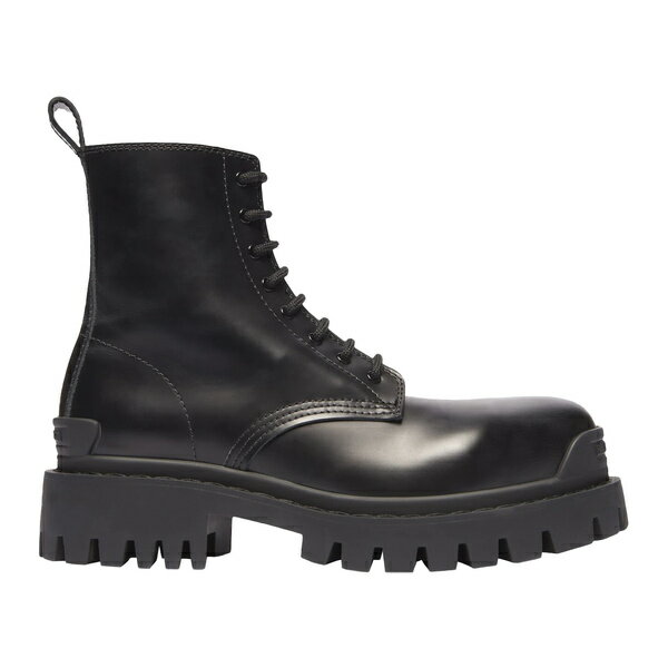 Balenciaga バレンシアガ レディース スニーカー 【Balenciaga Strike Lace-Up Boot】 サイズ EU_38(24cm) Black (Women 039 s)