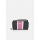 QX fB[X z ANZT[ DOUBLE ZIP MINI WALLET - Wallet - coal