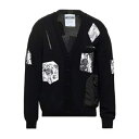 【送料無料】 モスキーノ メンズ ニット&セーター アウター Cardigans Black