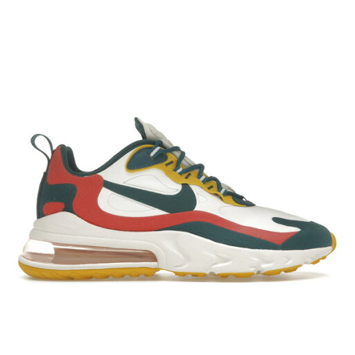 Nike ナイキ メンズ スニーカー 【Nike Air Max 270 React White Turquoise Yellow】 サイズ US_7(25.0cm) White/Turquoise-Yellow Nike ナイキ メンズ スニーカー 【Nike Air Max 270 React White Turquoise Yellow】 サイズ US_7(25.0cm) White/Turquoise-Yellow