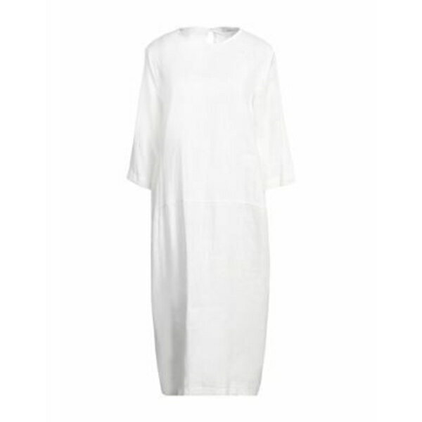 【送料無料】 リビアナコンティ レディース ワンピース トップス Midi dresses White